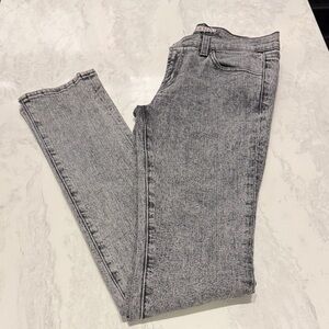 J Brand Women's Grey Acid Wash Skinny Jeans